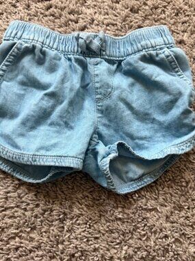 Preloved Kids Blue Denim Shorts